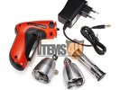 KLOM Cordless Electric Lock Pick Gun Locksmith Tools Lock Pick Set