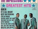 THE IMPRESSIONS Greatest hits ABC (US) U.S. juke box E.P. - with title strips