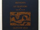 VEGH QUARTET - BEETHOVEN string quartets vol.2 VALOIS CMB 32 - 3xLPs box EX++
