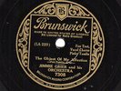 310e.  Jimmie Grier Orch. - Object of Affection & Somebodys Birthday-Bruns. 7308