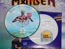 Iron Maiden 'Seventh Son' Re-Issue LP Picture Disc Die-Cut + LRG Poster Complete