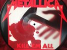 Metallica - Kill Em All Picture Disc Megaforce Records Cliff Burton Rare