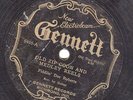 1920s Gennett 78rpm Fiddlin Doc Roberts OLD ZIP COON Richmond Kentucky fiddler