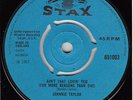 Rare 60s R&B Soul  JOHNNIE TAYLOR ain't that lovin' you 1967 UK Stax 7