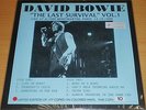 DAVID BOWIE Ultra-Rare Red Vinyl LP 