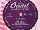 Rare pristine Rock 'n' Roll, Jivers, Rockers GENE VINCENT Lotta Lovin'/Capitol