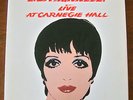 LIZA MINNELLI Live At Carnegie Hall ANDY WARHOL ART 1981 COVER ONLY VG++