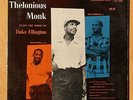 Thelonious Monk plays the music of Duke Ellington Riverside DG white original ra