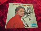45t ep claude francois dedicacé