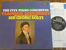 SXLG 6594-7 Beethoven The Five Piano Concertos / Ashkenazy / Solti 4 LP box