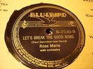 JAZZ ROSE MARIE Let's Break The Good News BLUEBIRD 7530 E