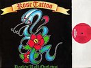 ROSE TATTOO rock 'n' roll outlaws CAL 125 A1/B1 1st press uk 1981 LP PS EX-/VG