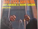 JAZZ -THE JAZZTET, BIG CITY SOUNDS-ART FARMER, BENNY GOLSON  - ARGO LP 672--MONO