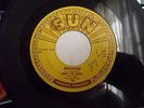 JERRY LEE LEWIS AUTOGRAPHED / Faux Signed  45(SUN 288)DOWN THE LINE/BREATHLESS