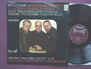 PHILIPS Hifi-StereO, BRAHMS: Double Concerto,FOURNIER,FRANCESCATI,WALTER, NM