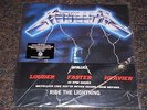 METALLICA SEALED 2LP SET 45RPM 180 GRAM RIDE THE LIGHTNING LOUDER FASTER HEAVIER