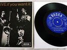 THE ROLLING STONES, ‘GOT LIVE IF YOU WANT IT’ 1965 UK EXPORT DECCA RECORDS EP.