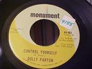 Dolly Parton - RARE NORTHERN SOUL PROMO - Control Yourself - Monument 922