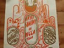 Alex Harvey - Maybe Someday Original 1967 UK Psychedelic Poster BIG O HAPSHASH