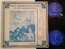 Led Zeppelin Live on Blueberry Hill 2 LP RARE Not TMOQ Del-Pez Records Very Good