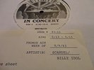 BILLY IDOL SCANDAL  -WESTWOOD ONE 1983 IN CONCERT 83-10 wCUE 2LP UNRELEASED RARE