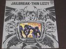 Thin Lizzy rare '76 UK 1st press LP Jailbreak on Vertigo  mint-  phil lynott