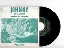 ** JOHNNY HALLYDAY  **  Rare SP juke box avec encart