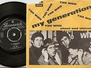 THE WHO MY GENERATION & SHOUT AND SHIMMY DANISH PS+45 1965 MOD JAM HIGH NUMBERS