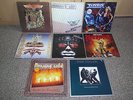 LP Aerosmith, Doro, Iron Maiden, Judas Priest, Manowar, Running Wild, Van Halen