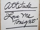 Attitude ?– Love Me Tonight 1983 *Killer Electro/Boogie* TEST PRESSING (LISTEN)