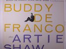 BUDDY DE FRANCO: Plays Artie Shaw LP (Mono, sharp) Jazz