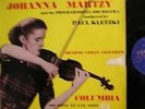 JOHANNA MARTZY Brahms Violin Concerto Phil Orch.Paul Kletzki Australian release.