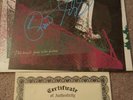 Brian Setzer Signed The Knife Feels Like Justice Vinyl w/COA