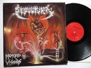 SEPULTURA - Morbid Visions LP 1986 - SHARK 004