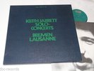KEITH JARRETT 3 LP BOX ECM SOLO CONCERTS BREMEN LAUSANNE NM |363