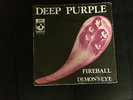 RARE DEEP PURPLE NORWAY FIREBALL 7 45  HARD TO FIND
