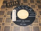 Roy Hall DIGGIN THE BOOGIE / THREE ALLEY CATS VG 7