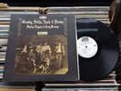 Crosby Stills Nash CSN & Young Deja Vu White Label Promo SD7200 Vinyl Record VG