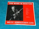 BRUCE SPRINGSTEEN/ LIVE - THE BOSS IN BOSTON AT THE GARDEN - 2 LP'S NEAR  MINT