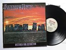 BLESSED DEATH - Destined for Extinction LP 1987 - Roadracer USA razor sacrifice