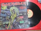 IRON MAIDEN killers Vinyl LP 1981 press COLOMBIA LOOK JUP
