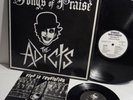 The Adicts - Songs Of Praise LP Punk UK DWED WECORDS + viva la revolution 7” NM