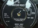 KENNY LYNCH - MOVIN AWAY  ORIGINAL  UK  HMV  45  CLIP