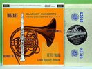 SXL 2238 ED1* Clarinet Concerto * MOZART * De Peyer, Tuckwell * NM