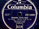 WALTER LANG PIANO   Lang, Bulgaria-Petite Suite  SWISS COLUMBIA DZ 1000 rec.1938