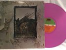 ROCK LP Led Zeppelin-IV 4 LILAC VINYL UK PRESS INSERT + GATEFOLD