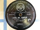 ELVIS PRESLEY. RCA NZ 78RPM. LOVE ME TENDER