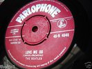 Beatles Love Me Do.Original 1962 red label 7inch No MIGB label wording.Ex plus