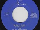 Northern Soul 45 - Soul Brothers Six - Move Girl/Don't Want To Cry - Fine - VG++