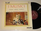 PHILIPS HIFI STEREO VIVALDI CAPUZZI PAISIELLO SOLO CONCERTOS I MUSICI BUCCARELLA